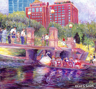 Boston Common Swan Boats