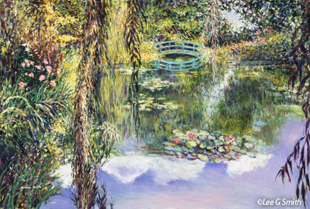  Bridge at Monet Garden
