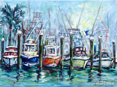 Fort Pierce Boat Lineup
