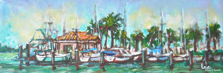 Fort Pierce Marina Boat Lineup