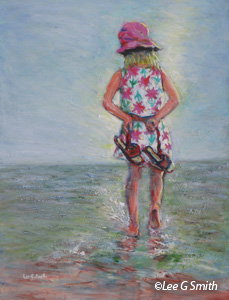 Girl Water-Tester
