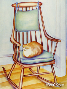 Jake on Rocking Chair