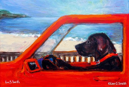 Red Car, Black Dog