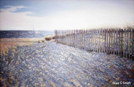 Sea Street Beach Snow Fence