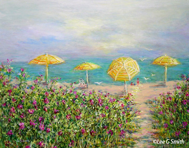 Yellow Umbrellas