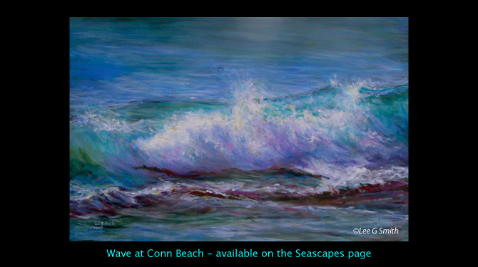 Wave at Conn Beach