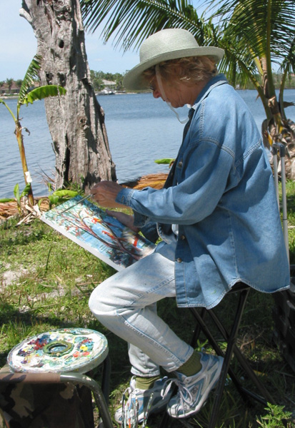 Lee Gorman Smith - Plein Aire Painting