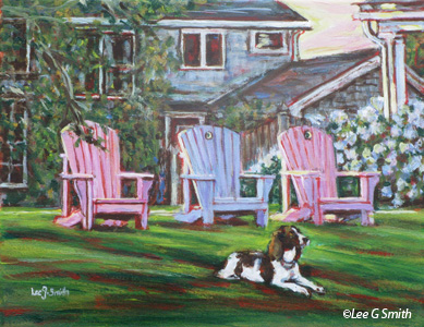 Adirondacks and Springer Spaniel