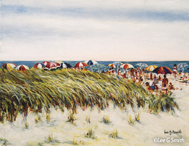 Bank Street Beach Umbrellas