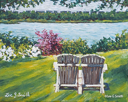 Cotuit Adirondack Pair