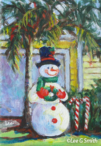 Florida Snowman
