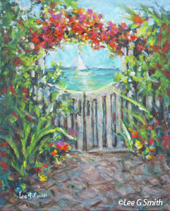 Heathcote Garden Gate Arbor