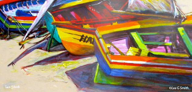 Painted Boats