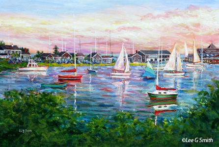 Wychmere Harbor Sunset 2