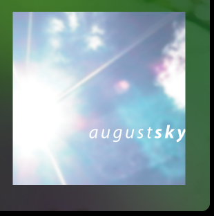 "August Sky" by Rich Smith (album cover). 